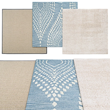 Square Rugs Collection | Multiple Sizes 3D model image 1 