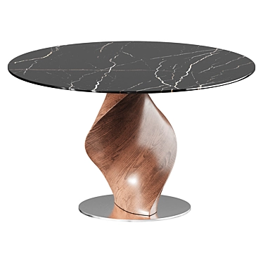 Modern Niagara Ceramic Table 3D model image 1 