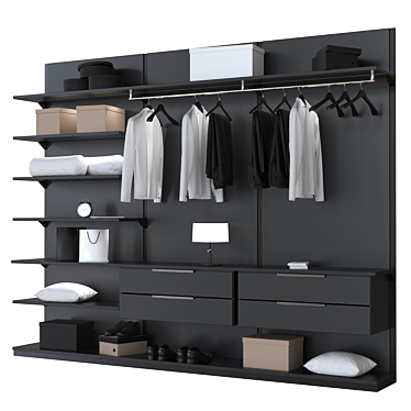 Modern Storage Solution: Cupboard 16 3D model image 1 