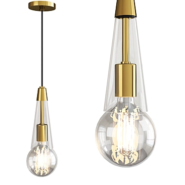 Modern Joni Pendant Light 3D model image 1 