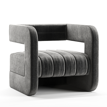 Glamour Chic Occasional Chair 3D model image 1 