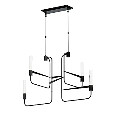 Hubbardton Forge Citadel Chandelier 3D model image 1 