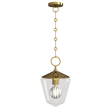 Elegant Greene Pendant Light 3D model image 1 