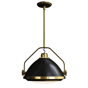 Apollo Pendant Light: Modern Elegance in Every Drop 3D model image 1 