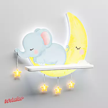 Backlit shelf "Elephant Lua" Weralav OM