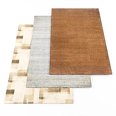 High Resolution Rugs Set 3D model image 1 