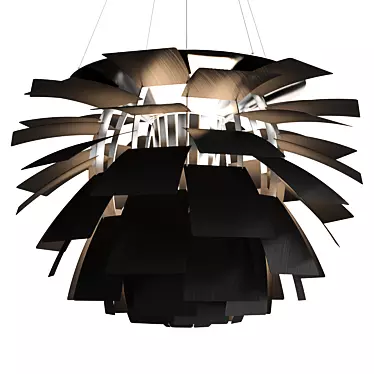  PH Artichoke - Modern Pendant Light 3D model image 1 