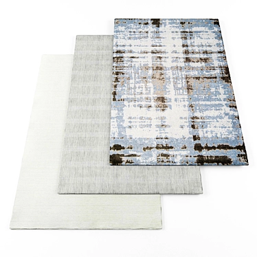High-Resolution Rug Set with Textures 3D model image 1 