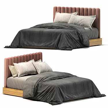Luxurious Adais Australia Bed 3D model image 1 
