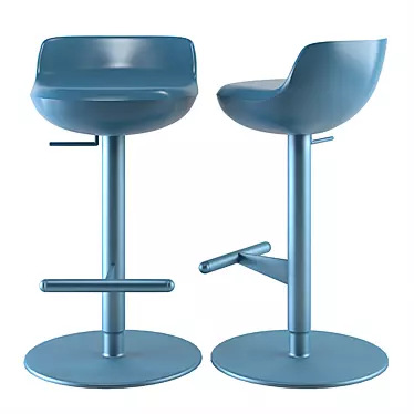 Elegant Comfort Stool: TULIJ 3D model image 1 