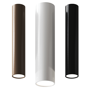 Onok Lighting Tube 55 P Track: Sleek Track Lighting Solution 3D model image 1 