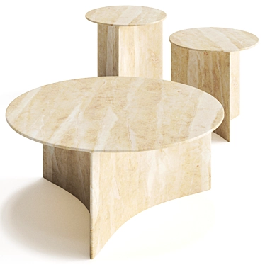 Roda Aspic Coffee Table: Modern Design, Multiple Colors 3D model image 1 