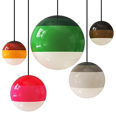 Marset Dipping Light Suspension Lamp 3D model image 1 