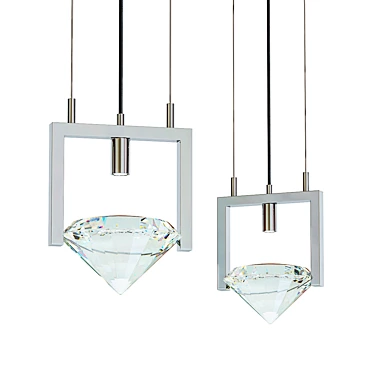 Love Elements Pendant Light 3D model image 1 