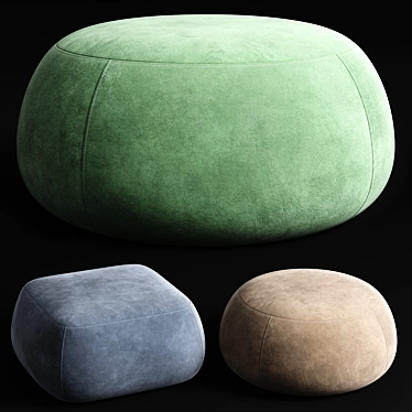 Pillow Talk Muse Marni Ottoman 3D model image 1 