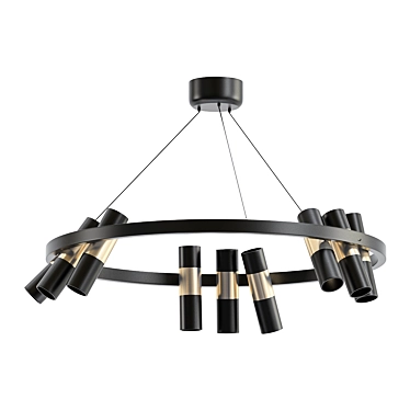 Sleek Track Lighting Solution 3D model image 1 