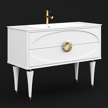 Modern Opadiris Ibiza 120 Sideboard 3D model image 1 