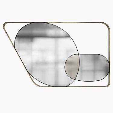  Marioni Landscape Mirror A - Sleek and Stylish 3D model image 1 