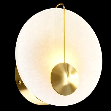 Elegant Natty Sconce by Lampatron 3D model image 1 