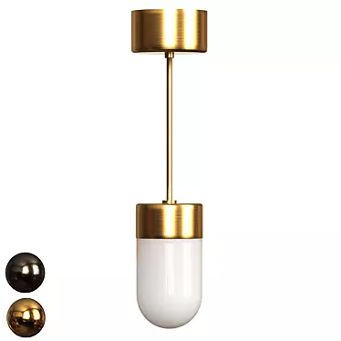 Illuminating Elegance: Vox Ceiling Lamp 3D model image 1 