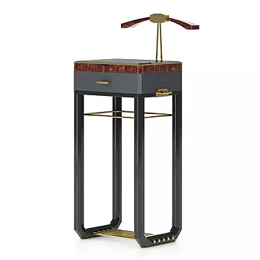Luxxu Waltz Valet Stand - Convenient and Stylish 3D model image 1 