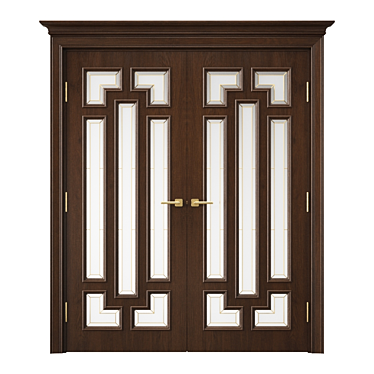 Modern Style Interior Door 3D model image 1 