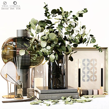 Elegant Decor Kit: Set 054 3D model image 1 