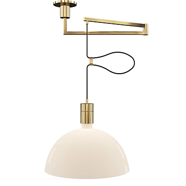 Sleek AS41C Pendant Light 3D model image 1 