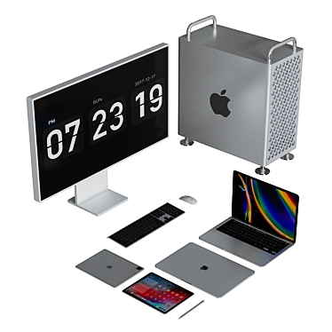 Apple Dimension Set - 2015 3D model image 1 