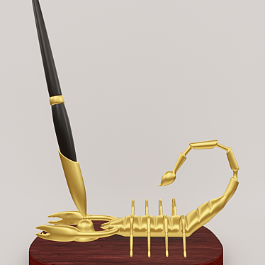 Title: Scorpion Pen Holder 3D model image 1 