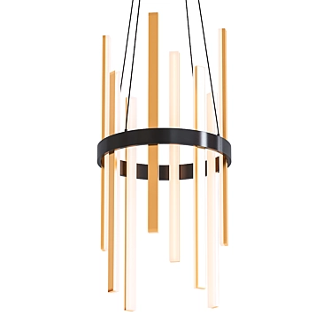 Modern Forms Harmonix Single Chandelier 3D model image 1 