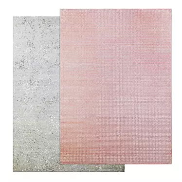 Carpets set 05 (BLUSH PALE / SWARM AQUA) 2 pieces