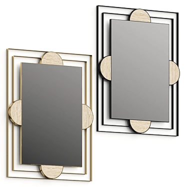 Timeless Elegance: Arteriors Jameson Mirror 3D model image 1 