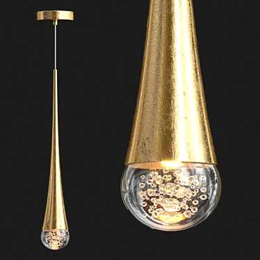 Sleek and Stylish Lampatron Pendant 3D model image 1 