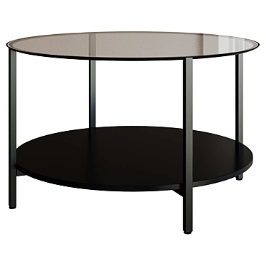 Sleek VITTSJÖ Coffee Table: Functional Elegance! 3D model image 1 