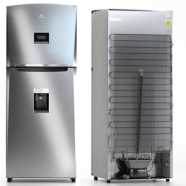 Indurama RI 585 CR: Stylish and Efficient Refrigerator 3D model image 1 