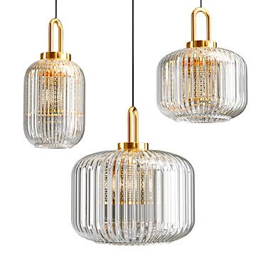 Modern Frist Pendant Light 3D model image 1 