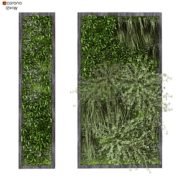 Vertical Garden Plant Stand 3D model image 1 