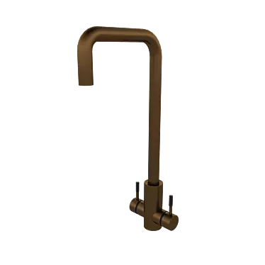 Copper Mixer: Elegant and Durable 3D model image 1 