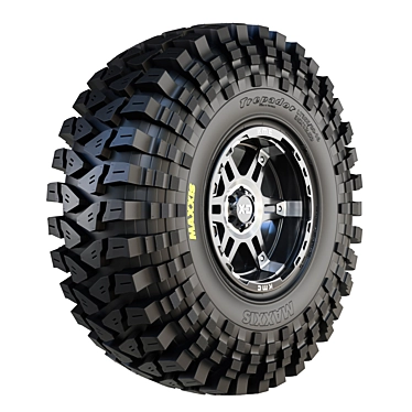 MAXXIS Trepador: Ultimate Off-Road Tire 3D model image 1 