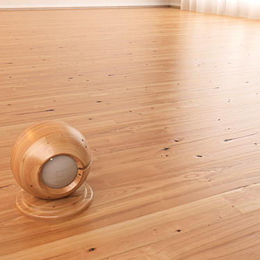 Wild Cherry Parquet - High-Quality PBR Material 3D model image 1 