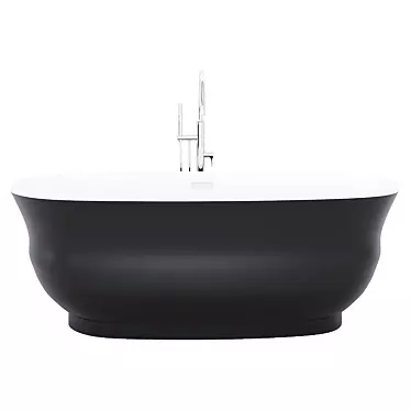 Berne Freestanding Acrylic Bathtub 3D model image 1 