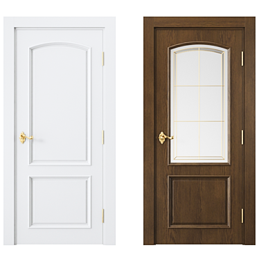 Modern Interior Door 478 3D model image 1 