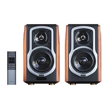 Edifier S2000 MKIII High-Fidelity Speaker System 3D model image 1 