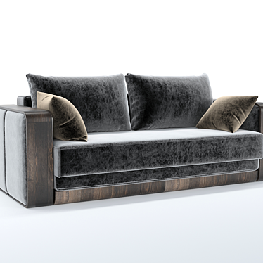 Contemporary Comfort: Modern Sofa 3D model image 1 