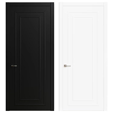 Modern Interior Door - 2200 x 980mm 3D model image 1 