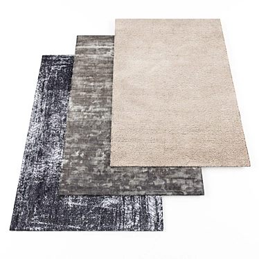 Versatile Rugs Collection: 7 Unique Designs 3D model image 1 