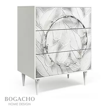 Classic Art Chest of Drawers 3D model image 1 