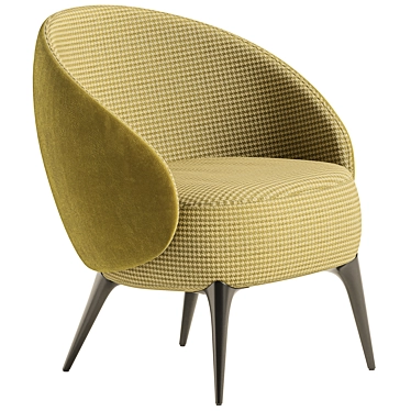 Elegant Nova Helen Armchair 3D model image 1 