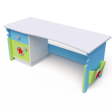 Belkadesign "Aviator" Enamel Growing Table 3D model image 1 